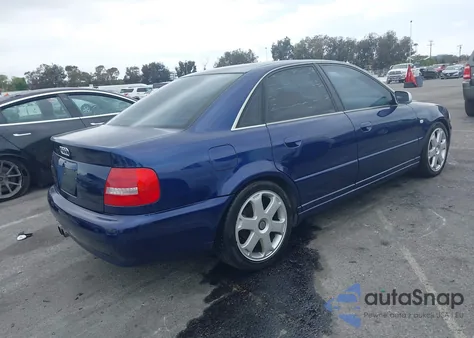 2000 Audi S4 2.7 Quattro from USA, damaged, VIN WAUDD68D2YA041149